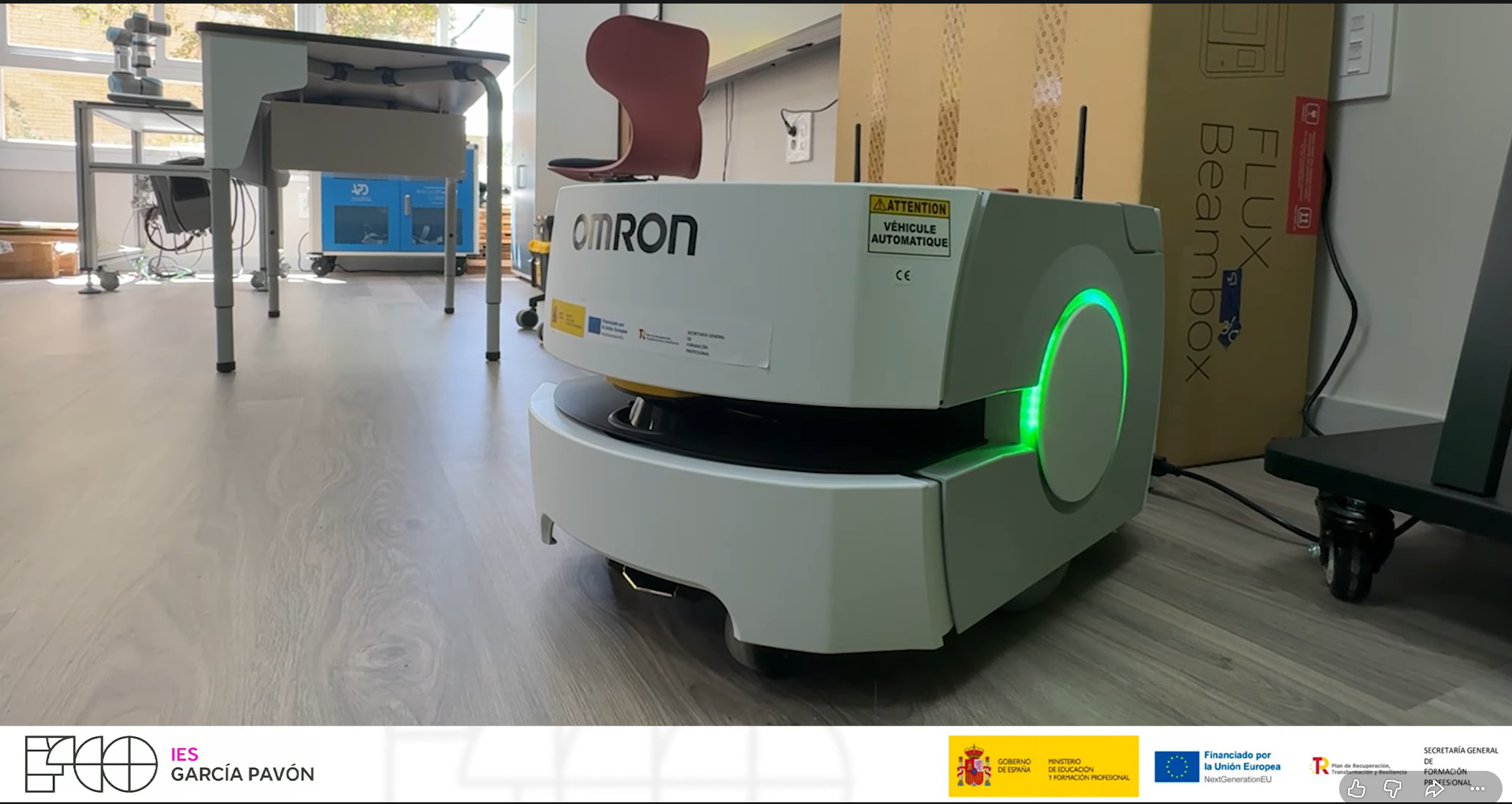 Formación Robot AMR Software OMRON