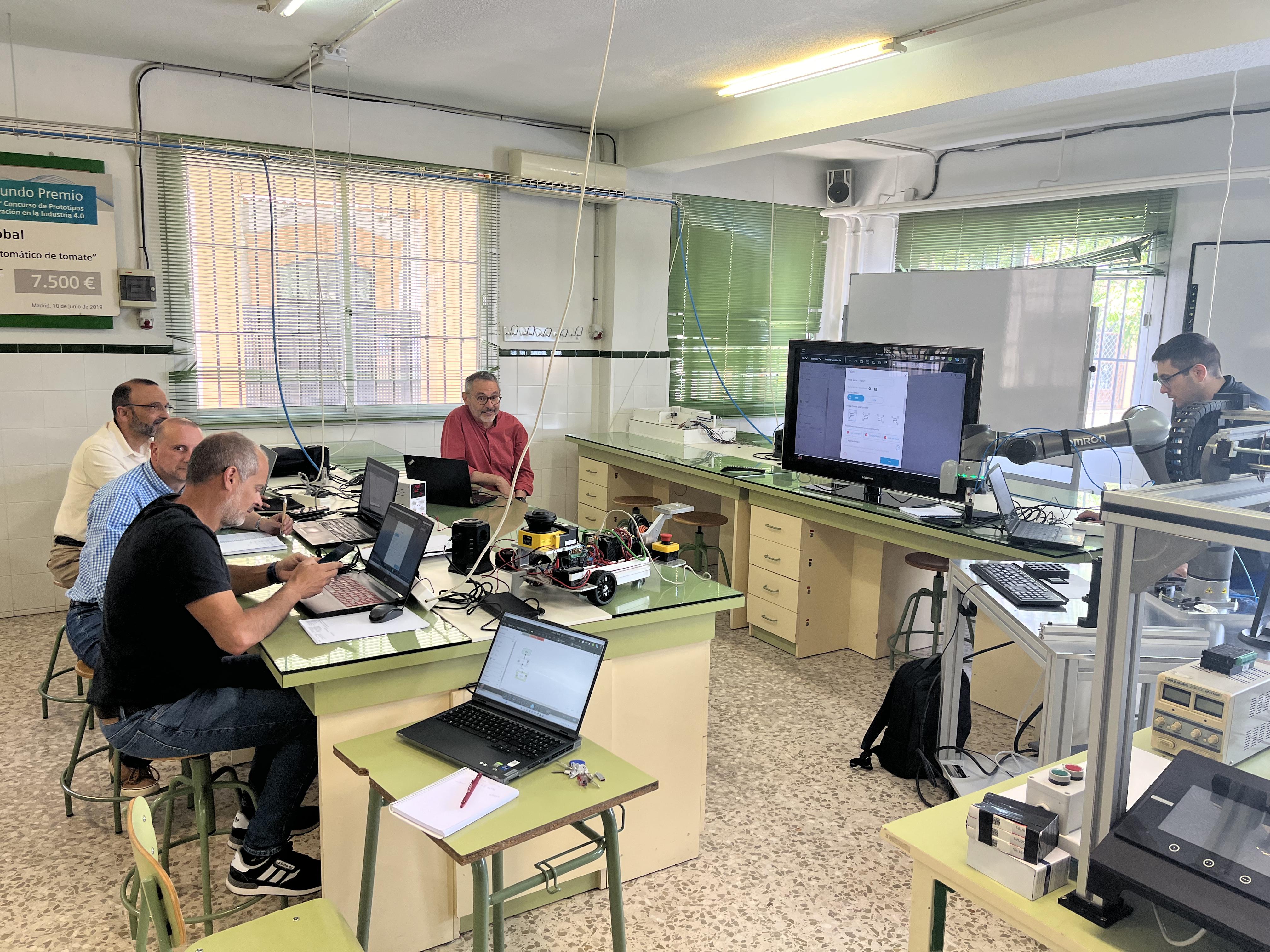 Formación Robot Colaborativo Software OMRON TMFlow