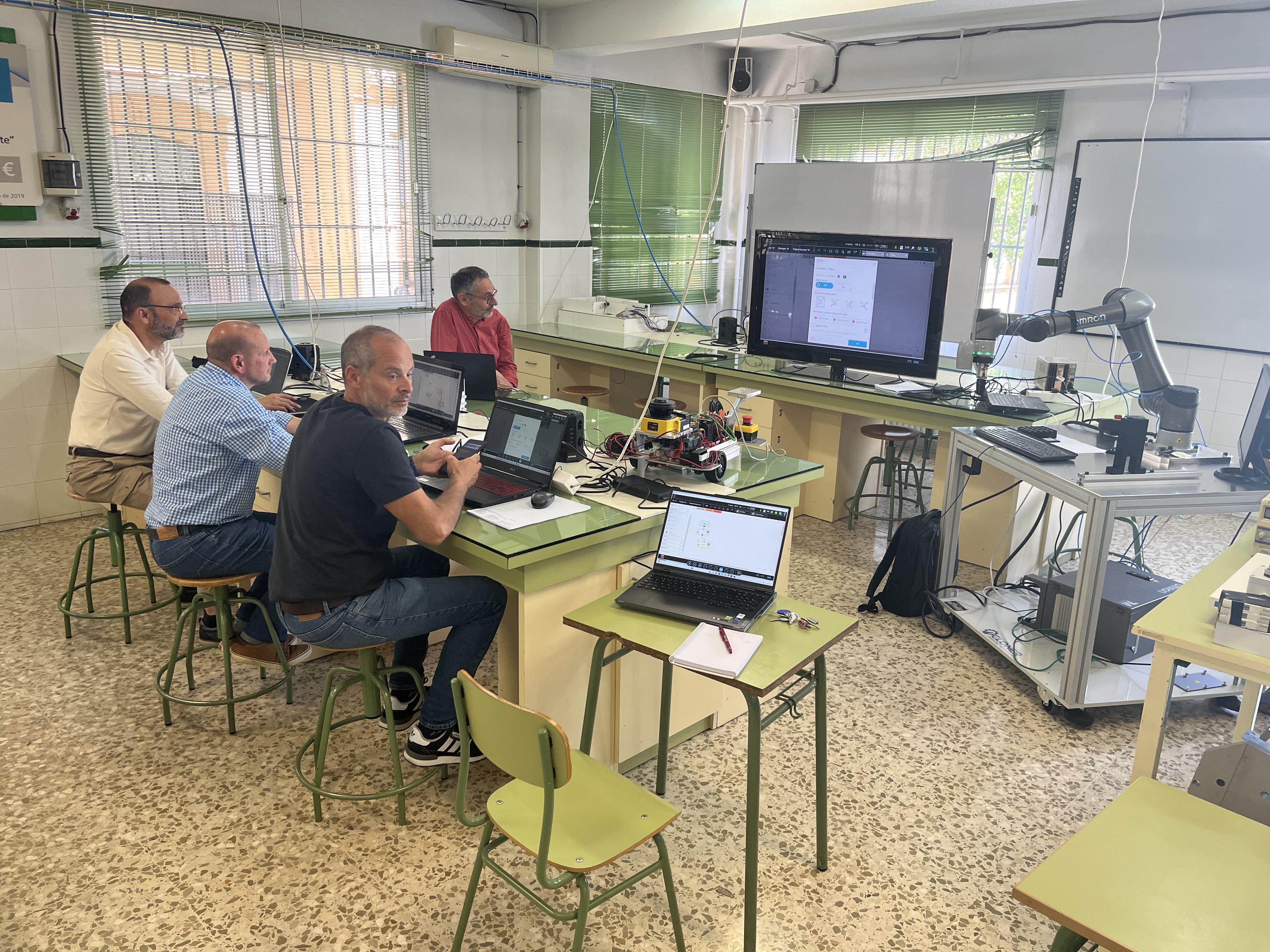Formación Robot Colaborativo Software OMRON TMFlow