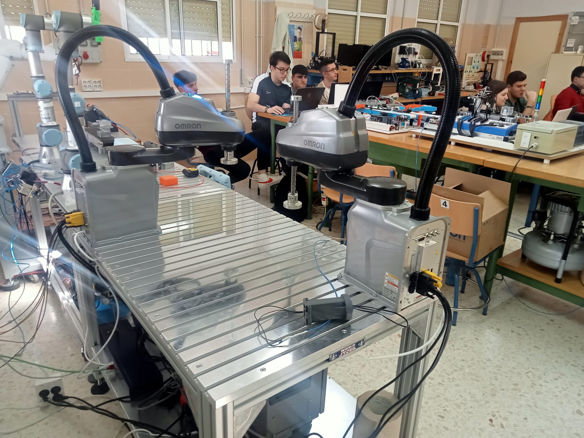 Formación Robot Scara Software OMRON ACE