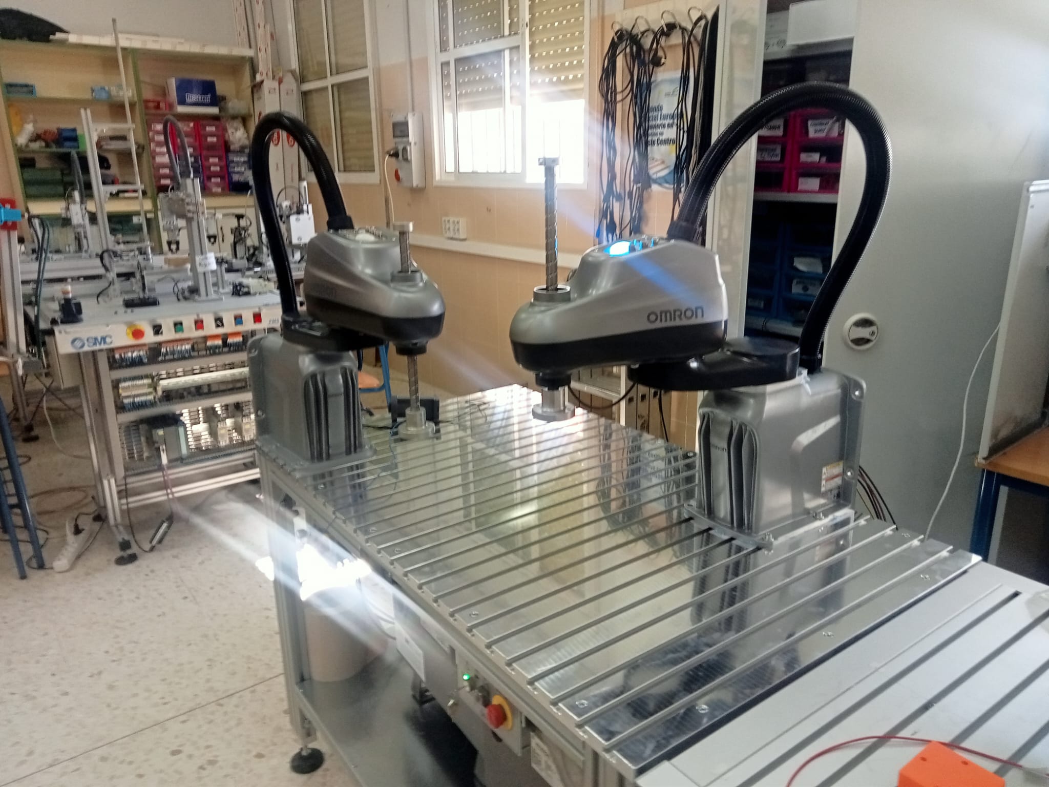 Formación Robot Scara Software OMRON ACE