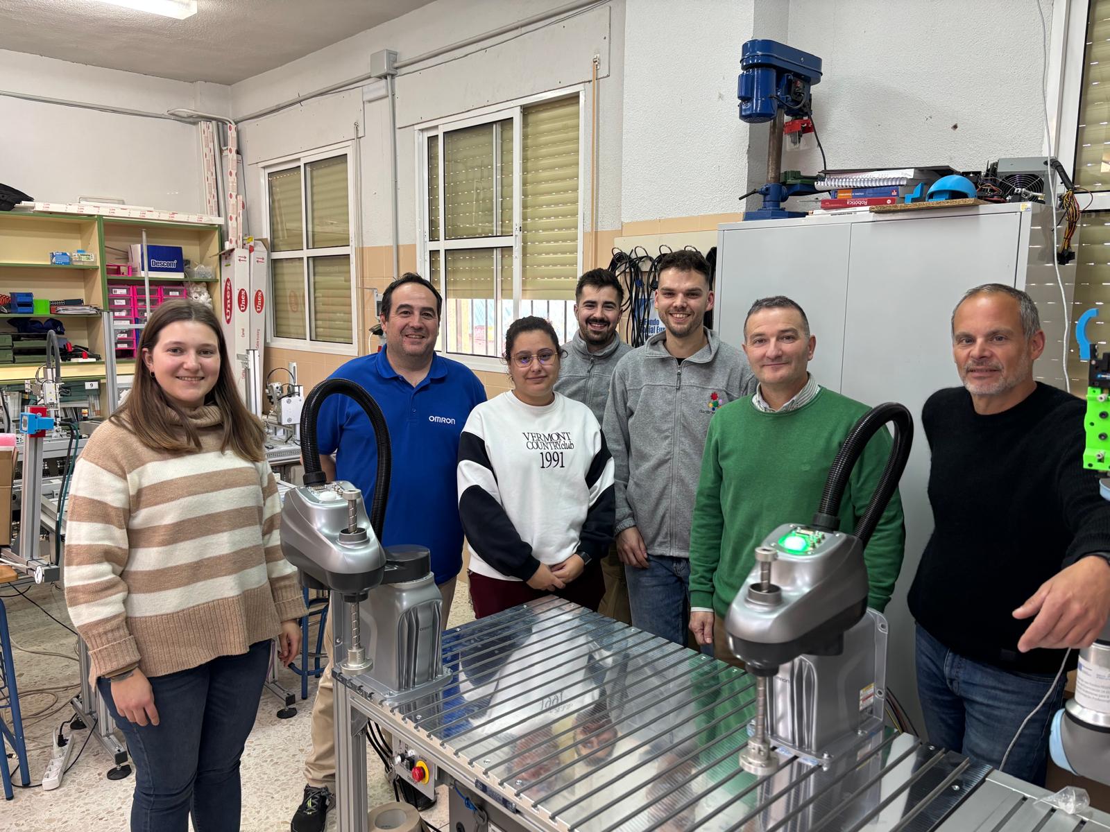 Formación Robot Scara Software OMRON ACE