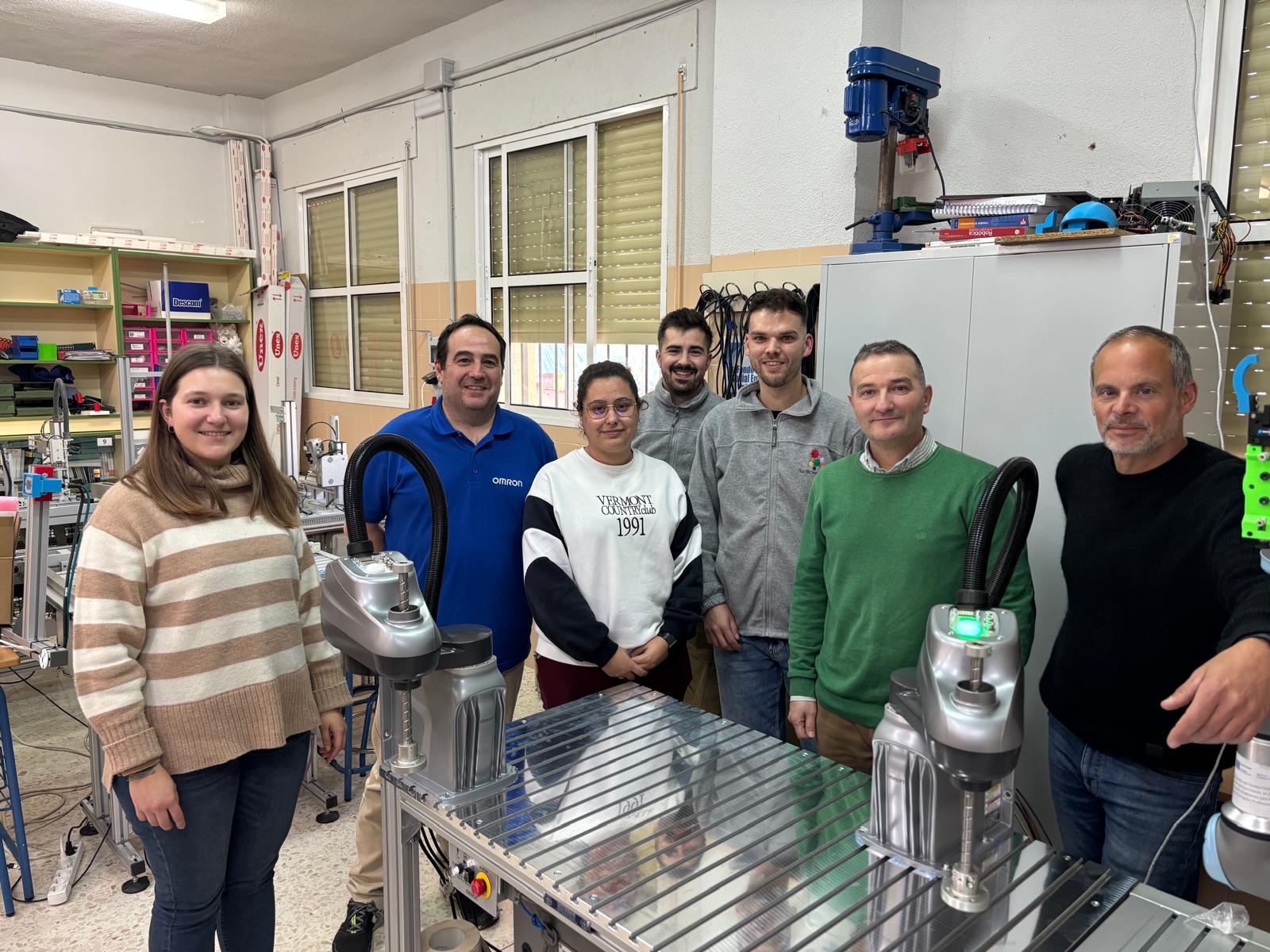 Formación Robot Scara Software OMRON ACE